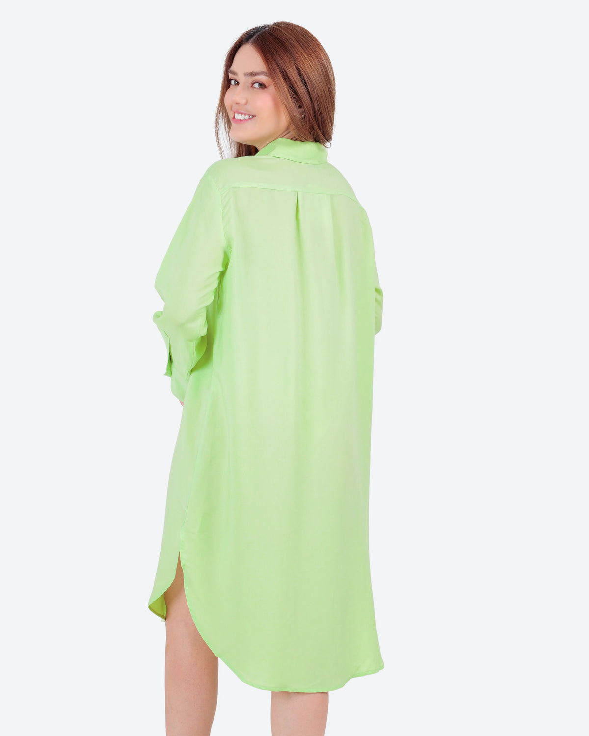 فستان كم باندا وزراير *S-2XL*BeNeshty*