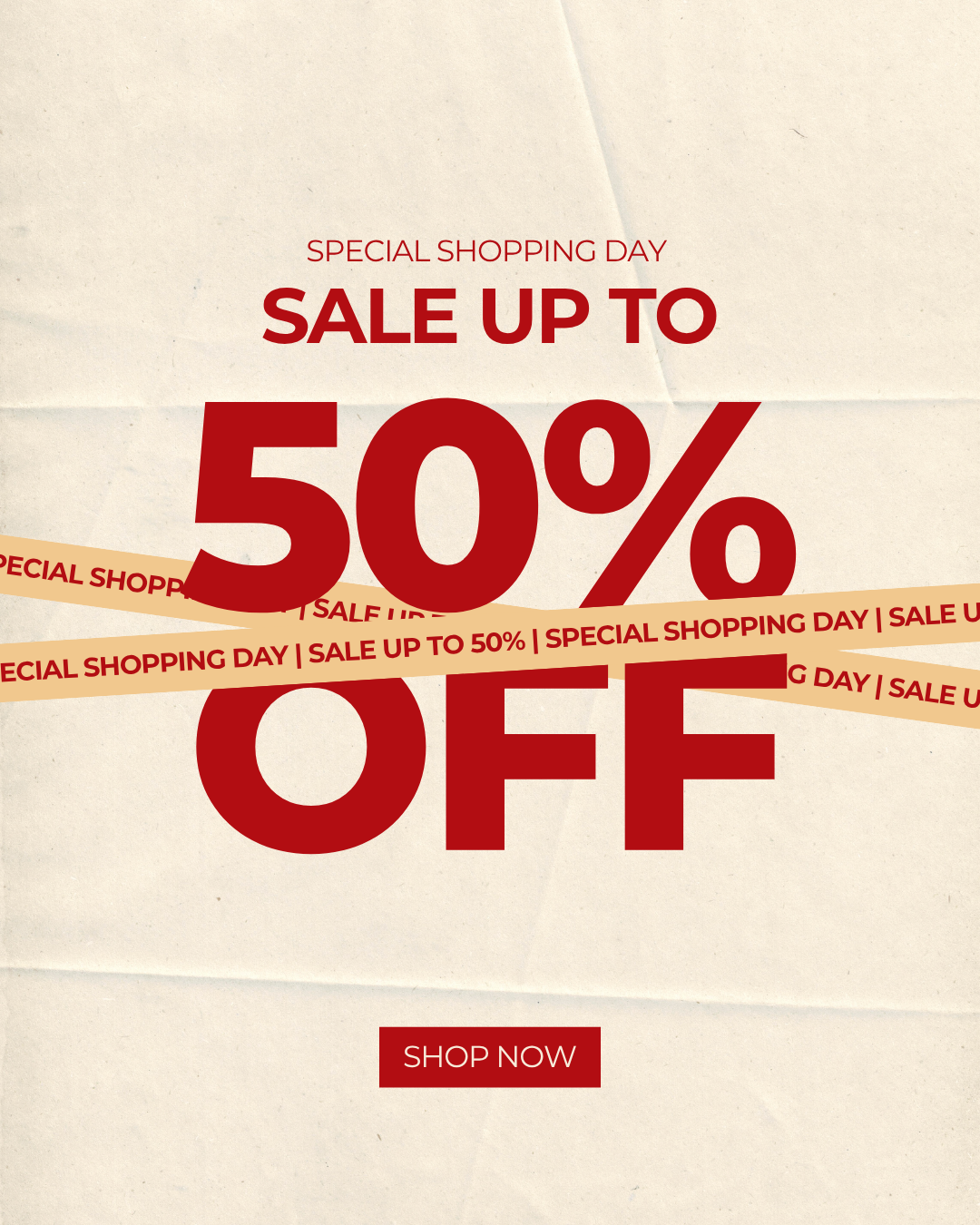 UP TO 50%