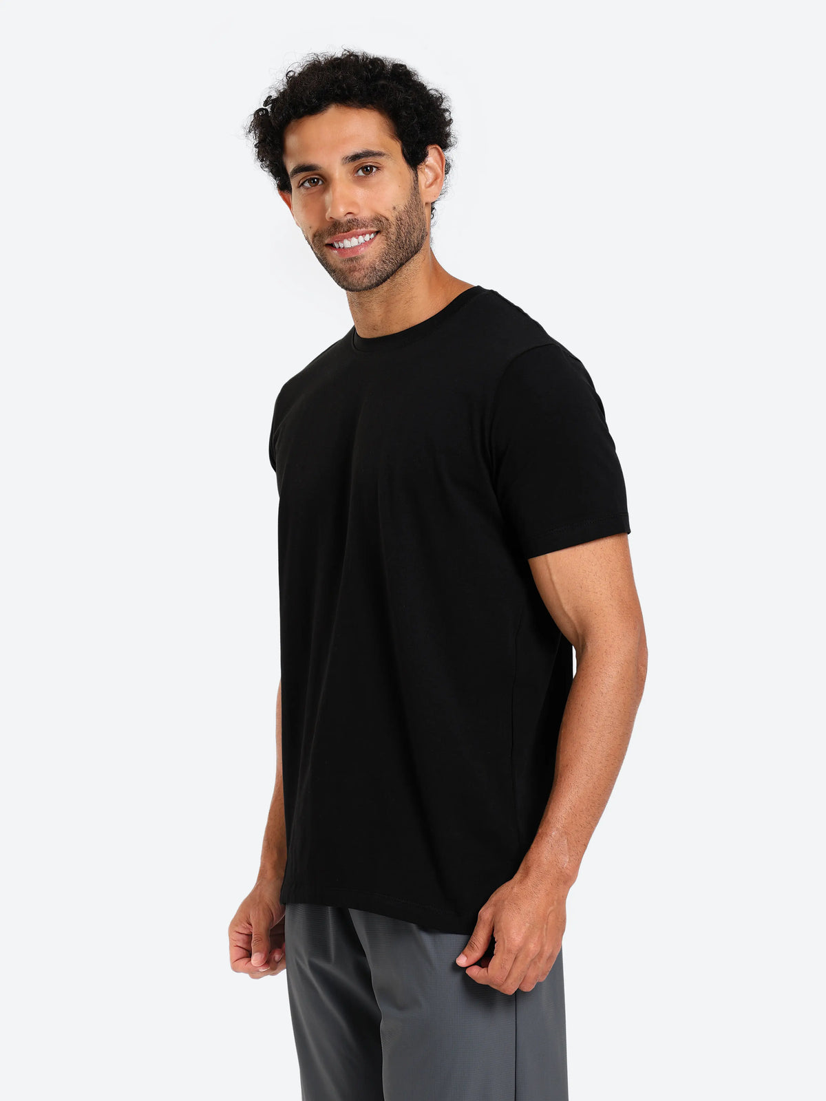 تيشرت 1/2 كم بيزك ساده s-4XL BeNeshty