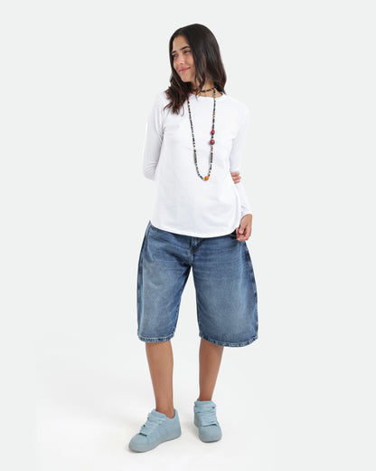Long-Sleeve Basic T-Shirt