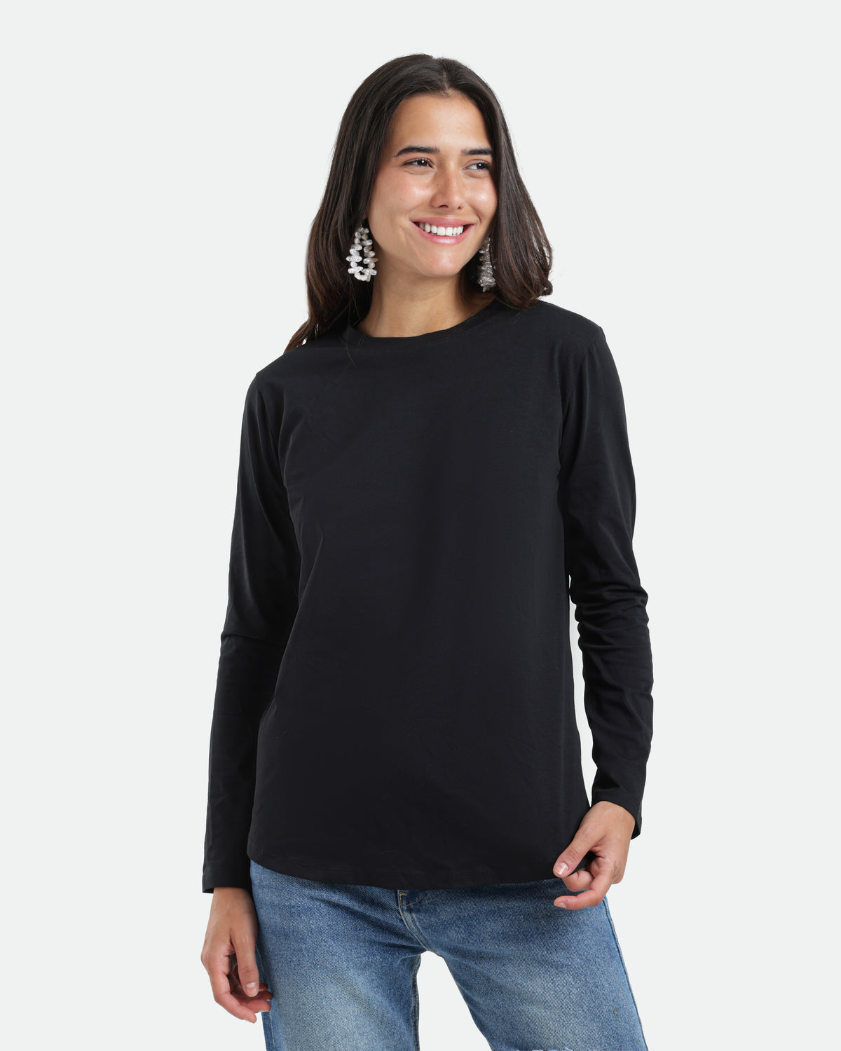 Long-Sleeve Basic T-Shirt