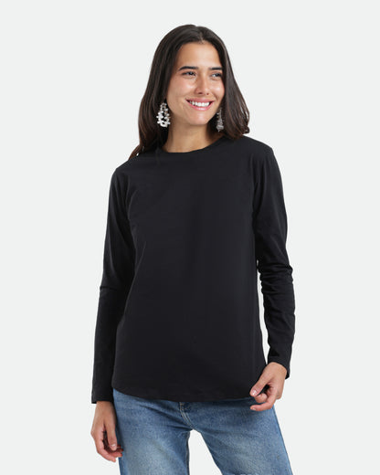 Long-Sleeve Basic T-Shirt