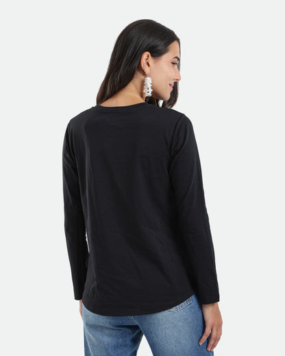 Long-Sleeve Basic T-Shirt