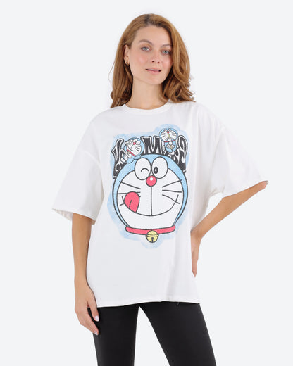 تيشرت اوفر سايز DORAEMON BeNeshty