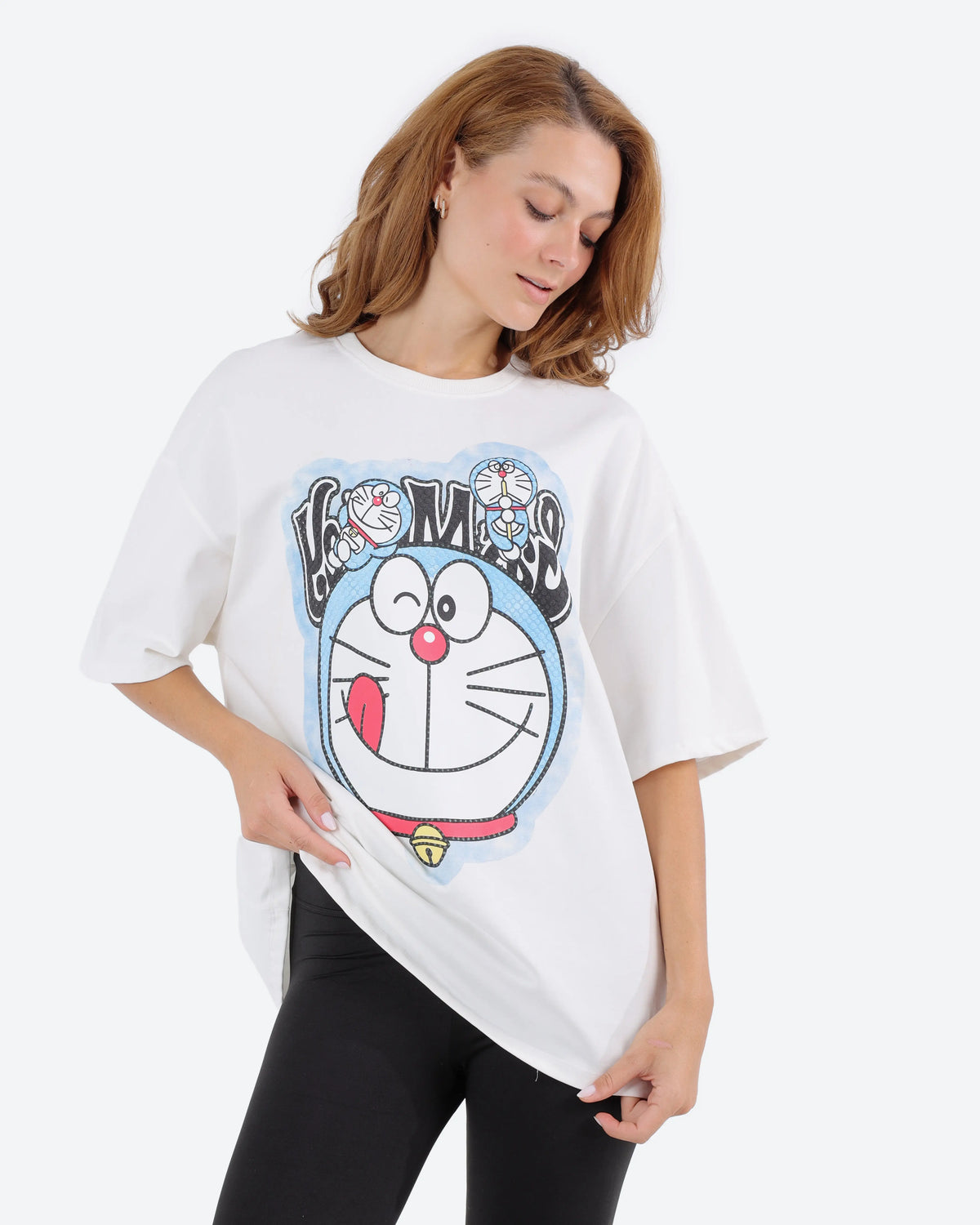 تيشرت اوفر سايز DORAEMON BeNeshty