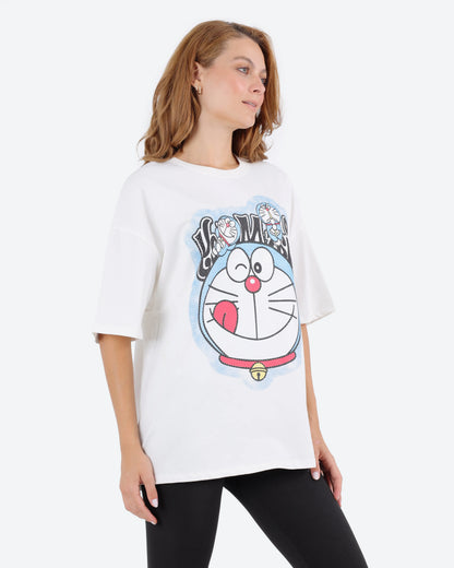 تيشرت اوفر سايز DORAEMON BeNeshty