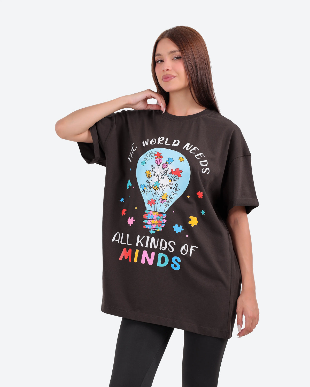 تيشرت اوفر سايز½كم ALL KIND OF BeNeshty