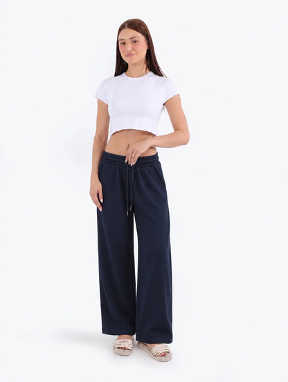 بنطلون وايد لبج انترلوك S-2XL*BeNeshty*