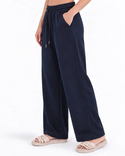 بنطلون وايد لبج انترلوك S-2XL*BeNeshty*