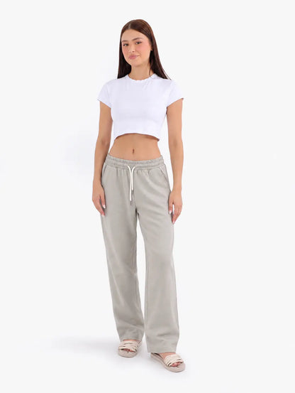 بنطلون وايد لبج انترلوك S-2XL*BeNeshty*