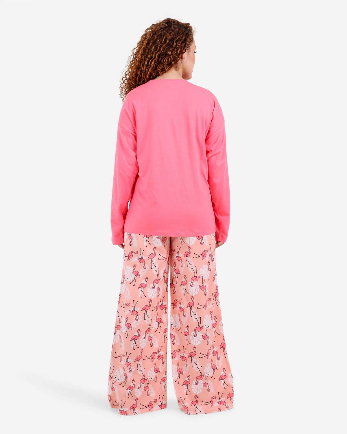 بيجامه كم (خريفي) بنطلون فلامنجو Be S-XL