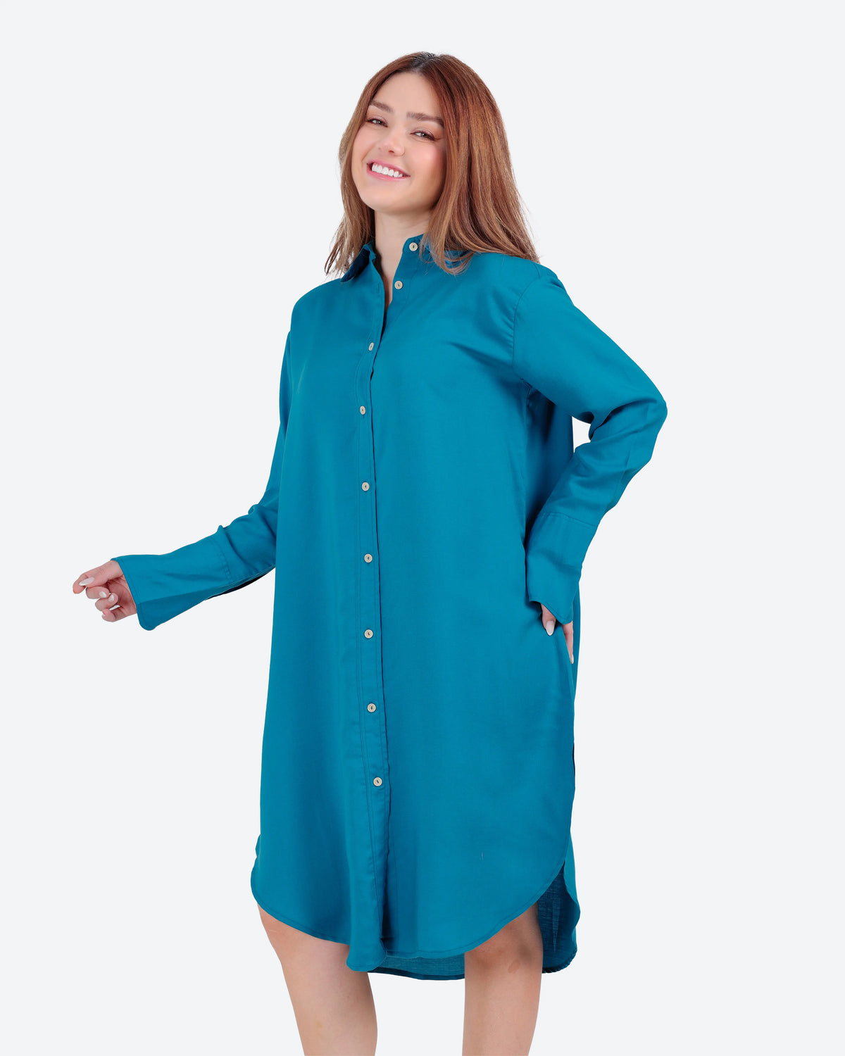 فستان كم باندا وزراير *S-2XL*BeNeshty*
