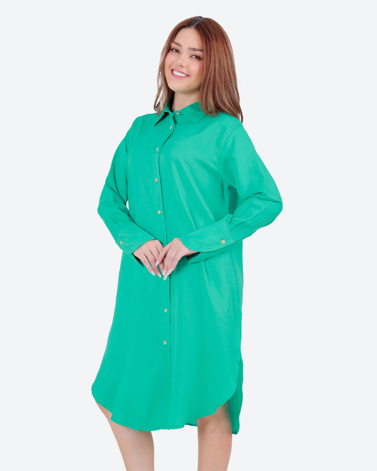فستان كم باندا وزراير *S-2XL*BeNeshty*