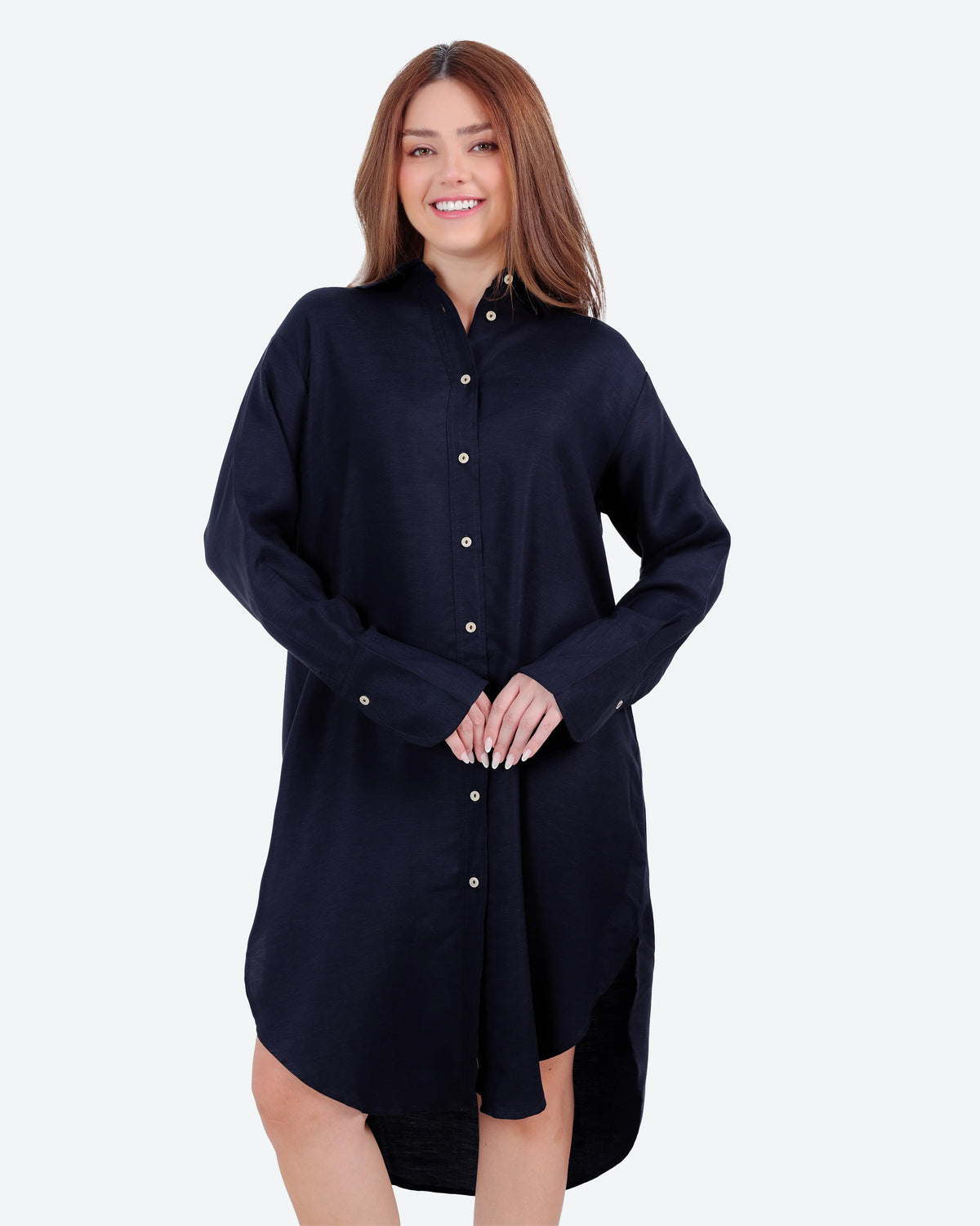فستان كم باندا وزراير *S-2XL*BeNeshty*
