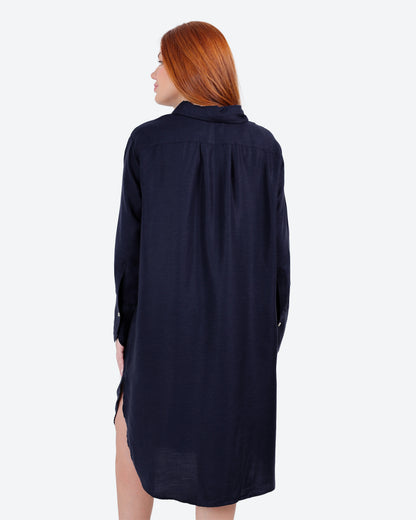 فستان كم باندا وزراير *S-2XL*BeNeshty*