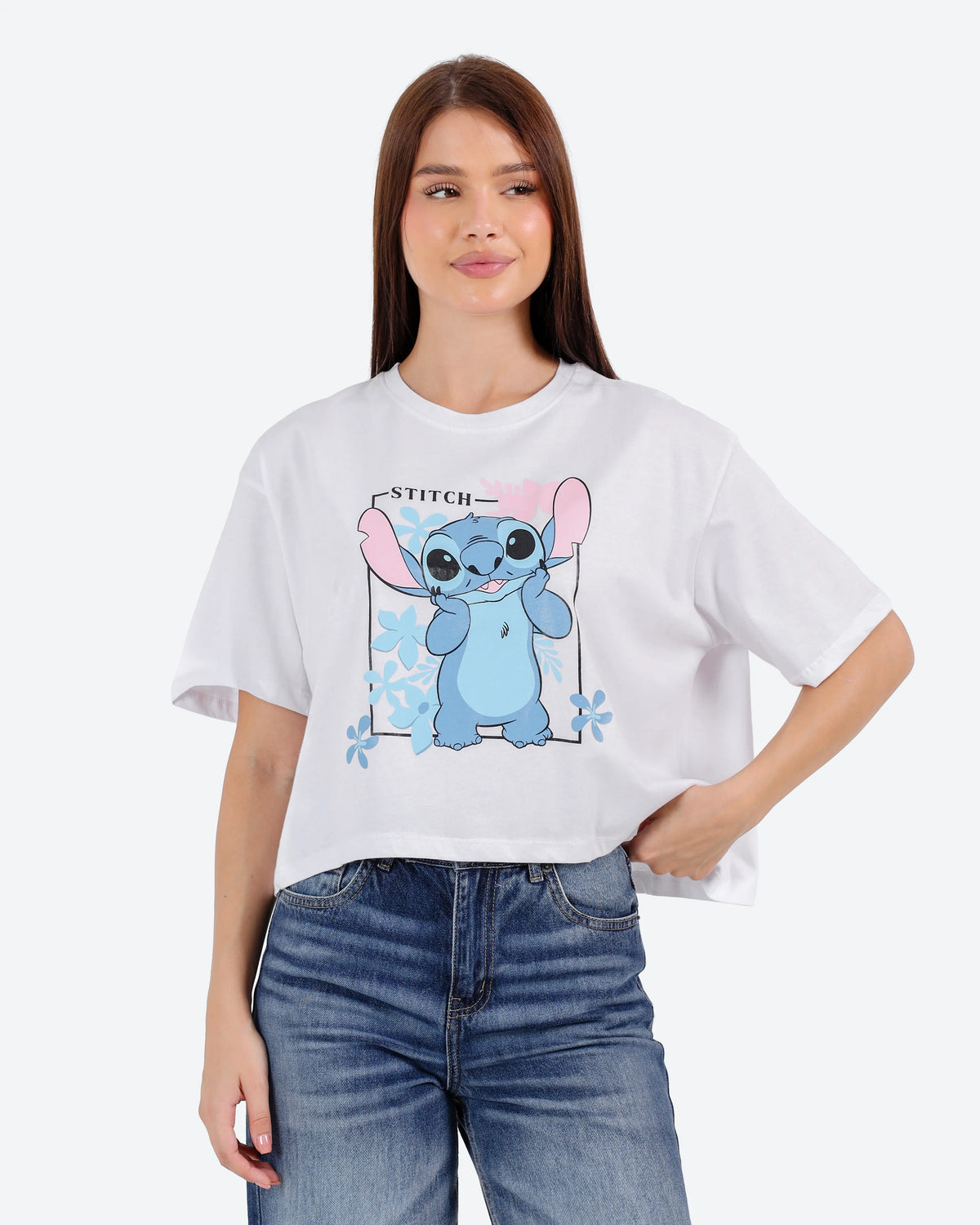 تيشيرت راوند اوفرسايز stitch ستومك BeNeshty
