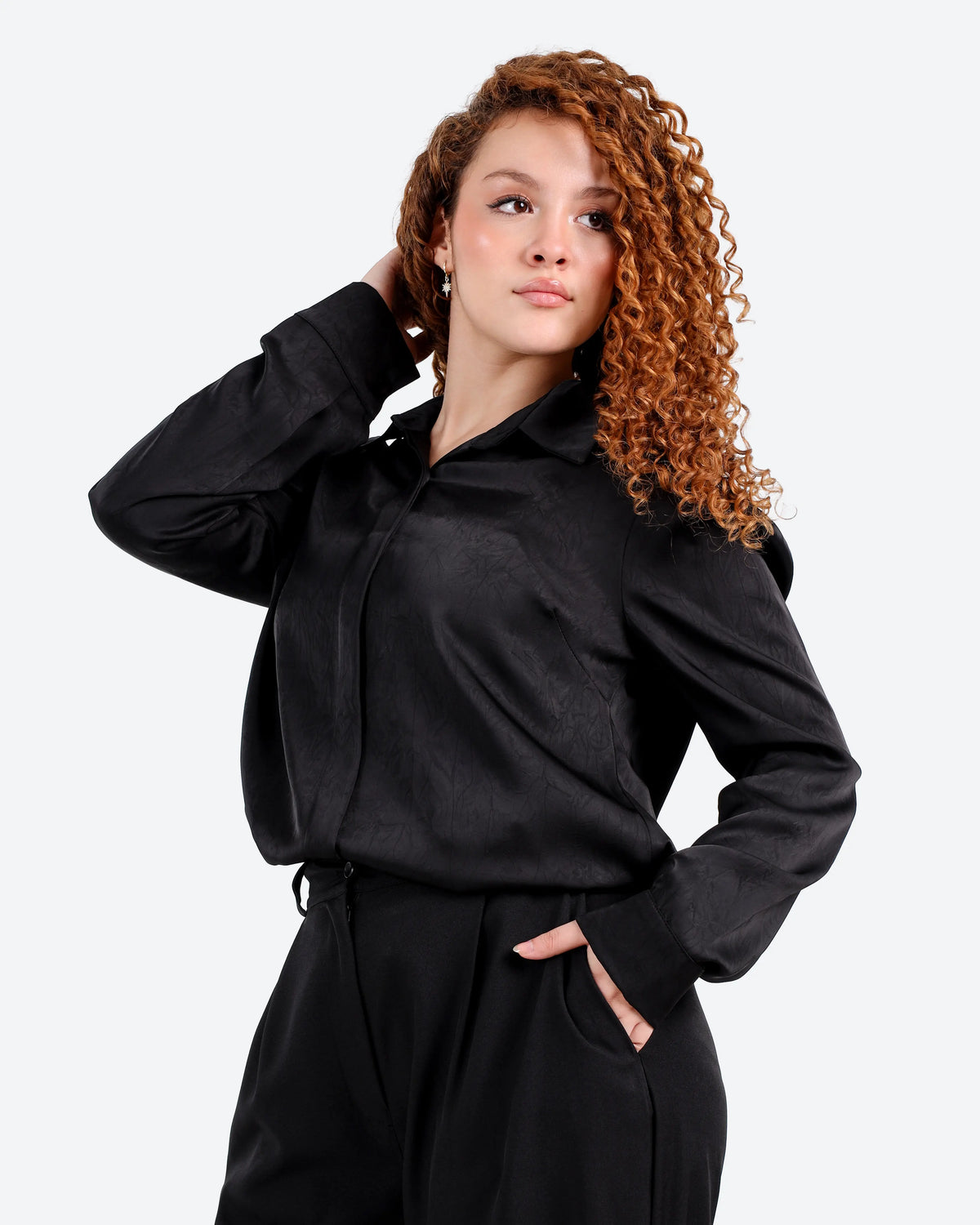 شميز ستان زراير باندا كم كسرات BeNeshty M-XL