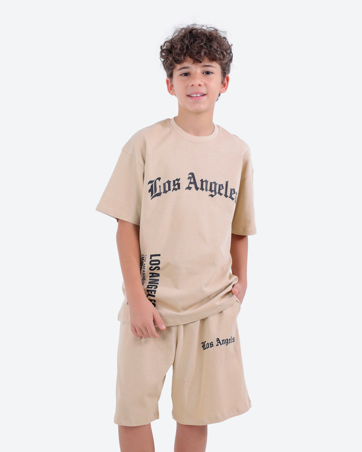 سوت 1/2كم شورت Los Angeles BeNeshty