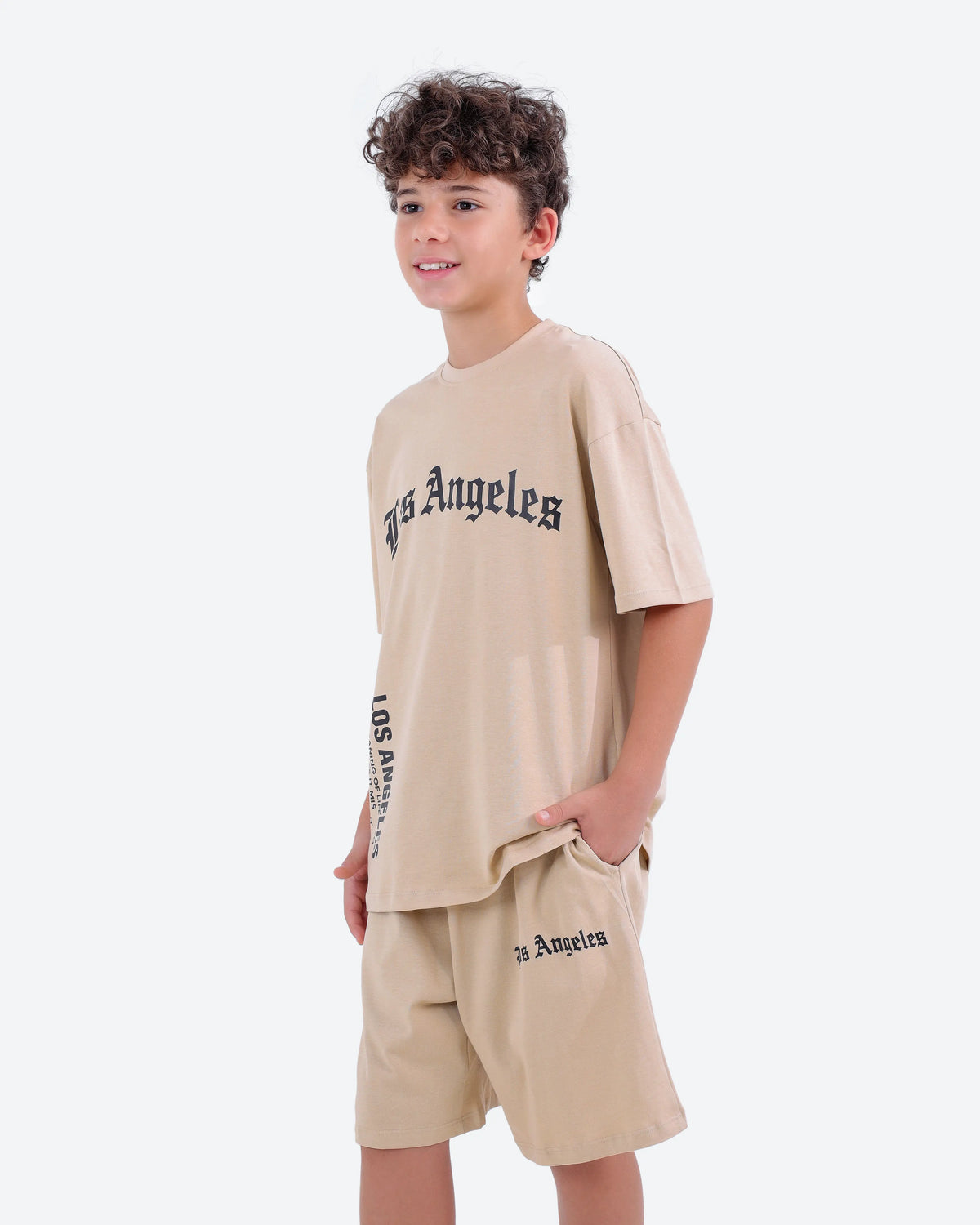 سوت 1/2كم شورت Los Angeles BeNeshty