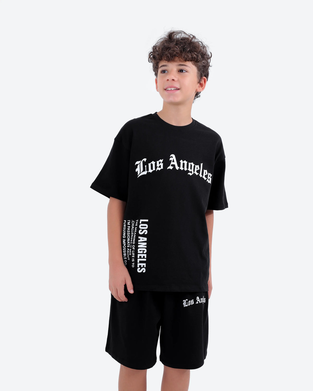 سوت 1/2كم شورت Los Angeles BeNeshty