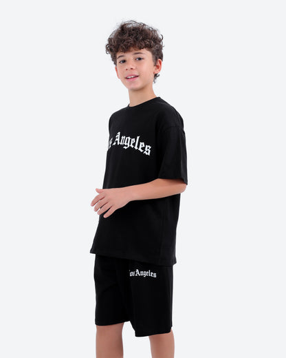 سوت 1/2كم شورت Los Angeles BeNeshty