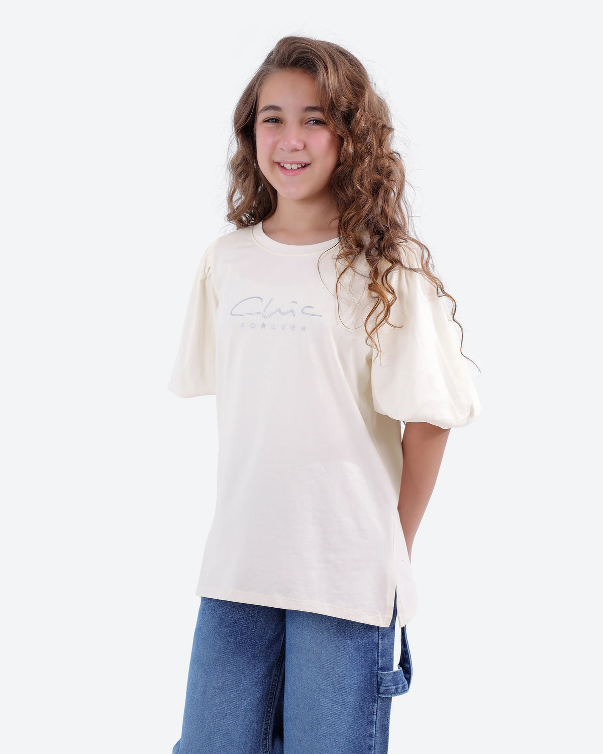 يشيرت راوند كم منفوخ Chic
