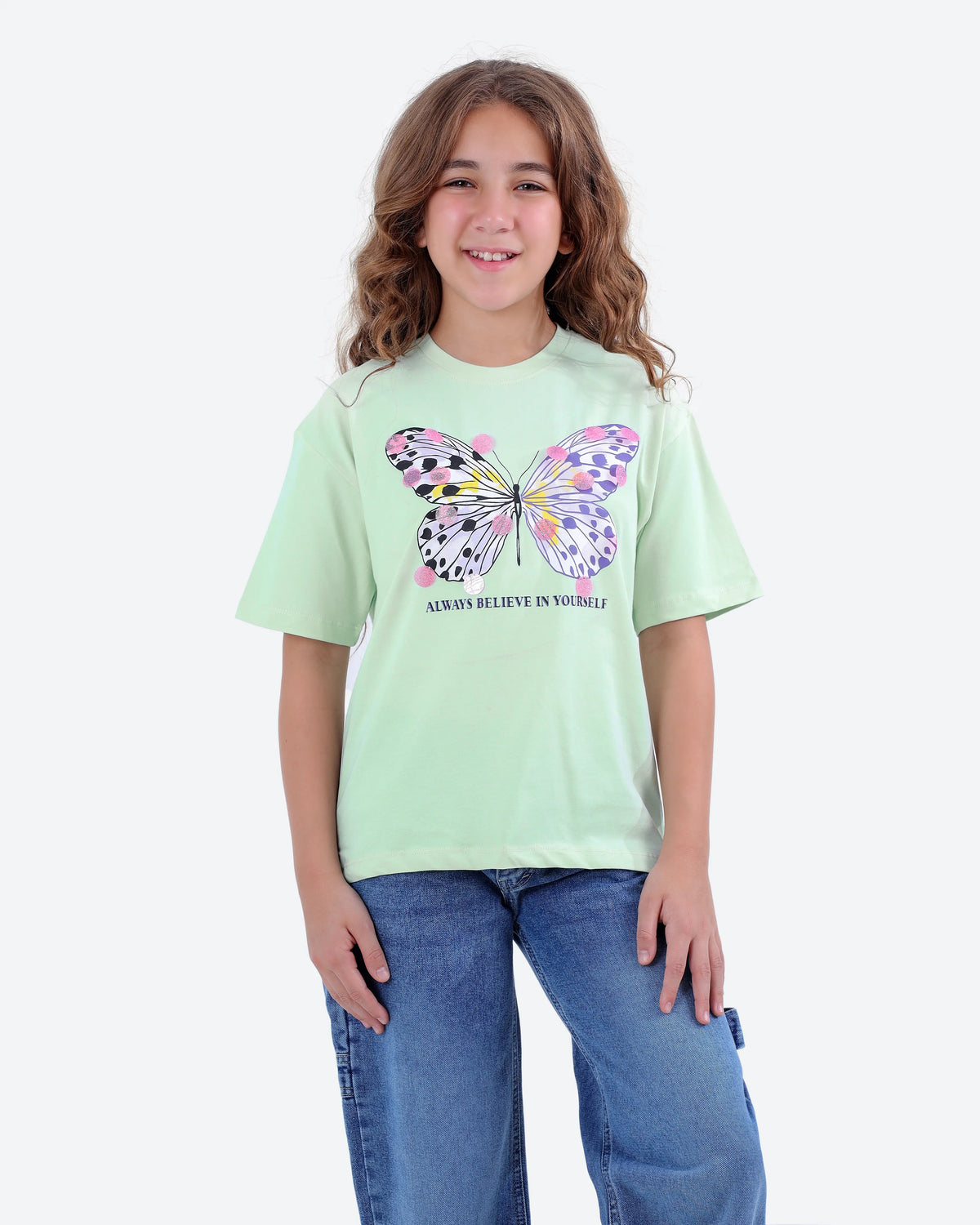 تيشرت 1/2 كم فراشة BeNeshty