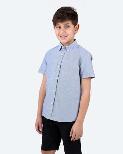 قميص اكسفورد1/2 كم اللوان*4-10 BeNeshty