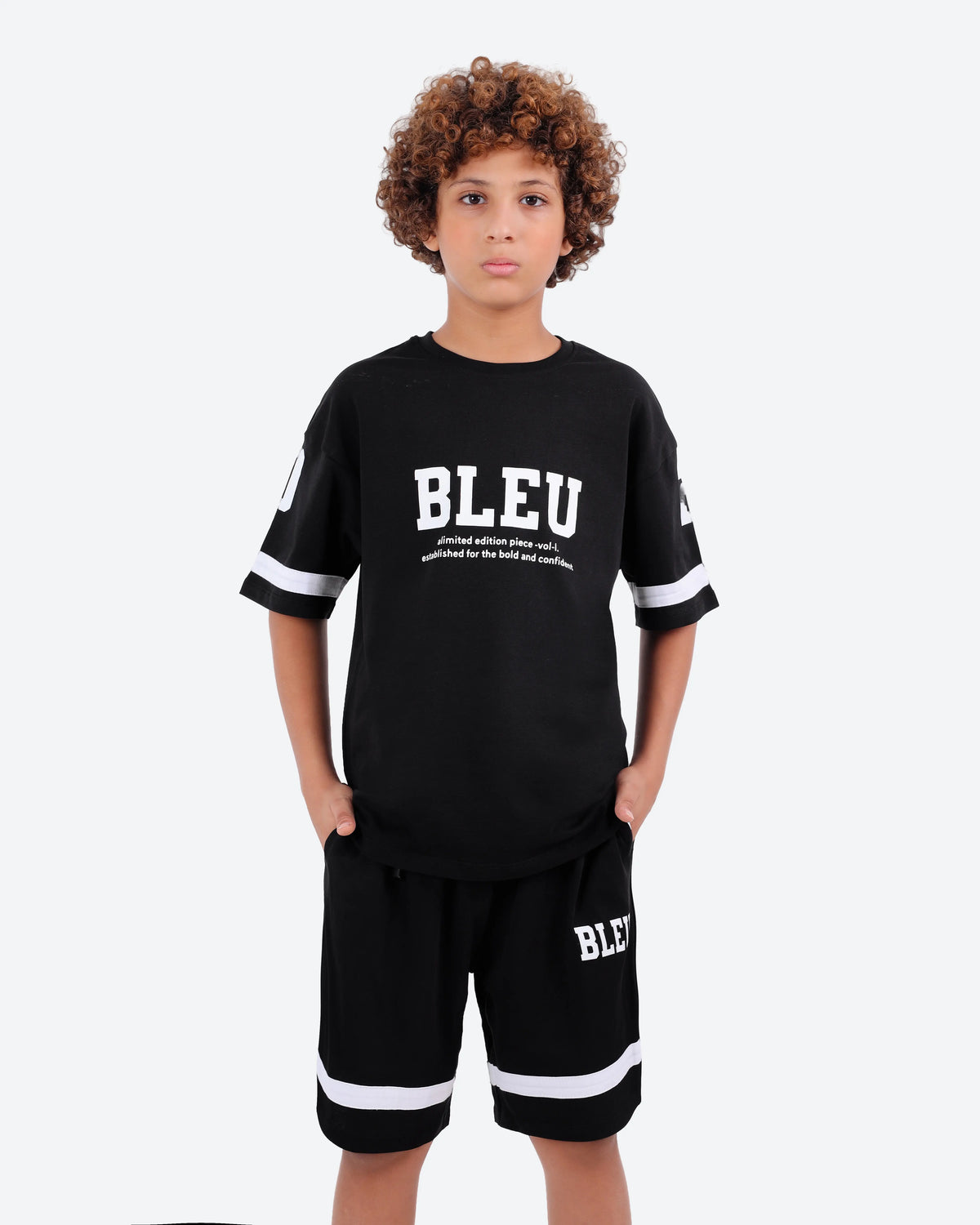 سوت شورت قصات Blue BeNeshty