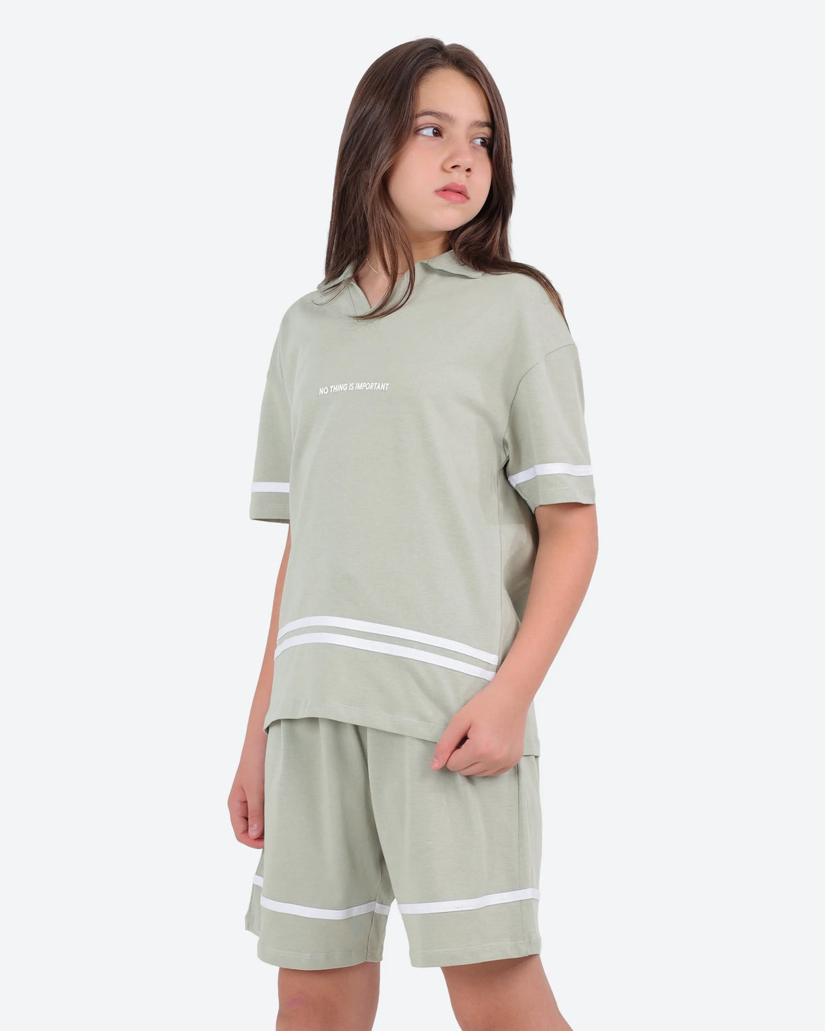 سوت½كم شورت NO THING IS IMPORT BeNeshty