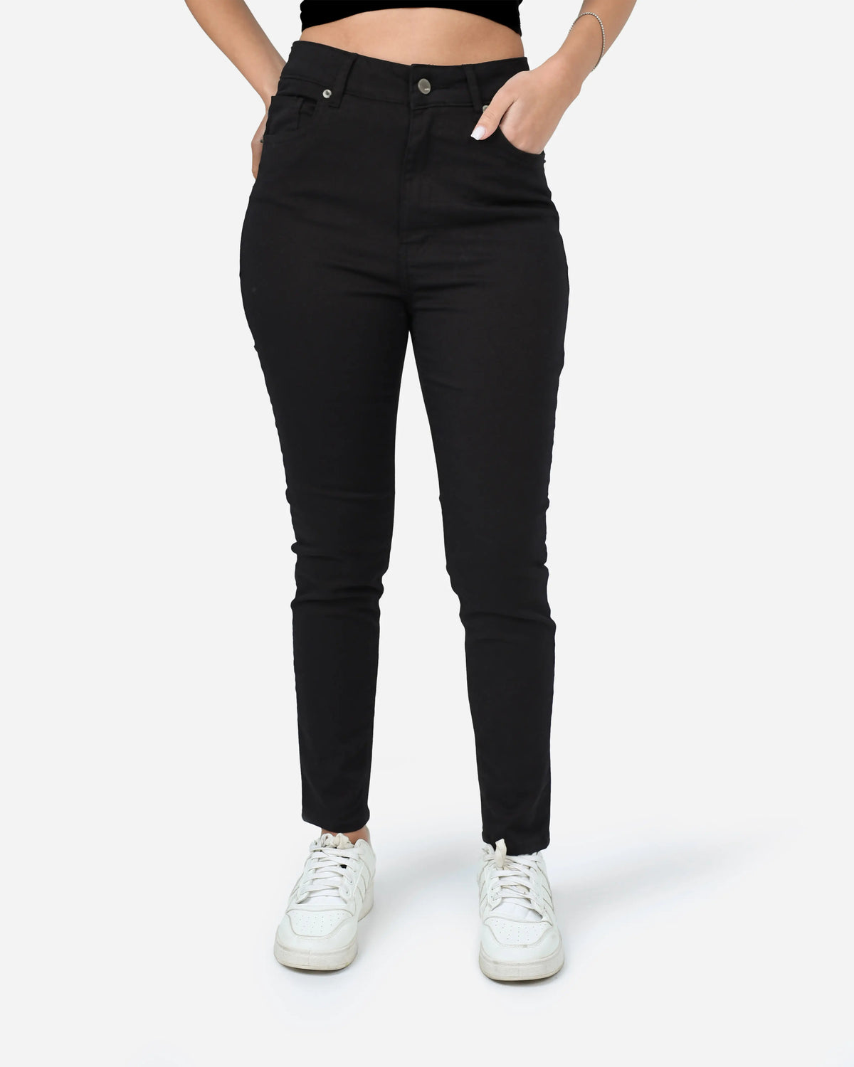 بنطلون جبردين Slim اسود HONEST 32-42