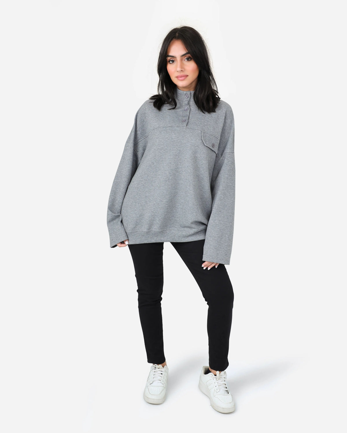 بنطلون جبردين Slim اسود HONEST 32-42
