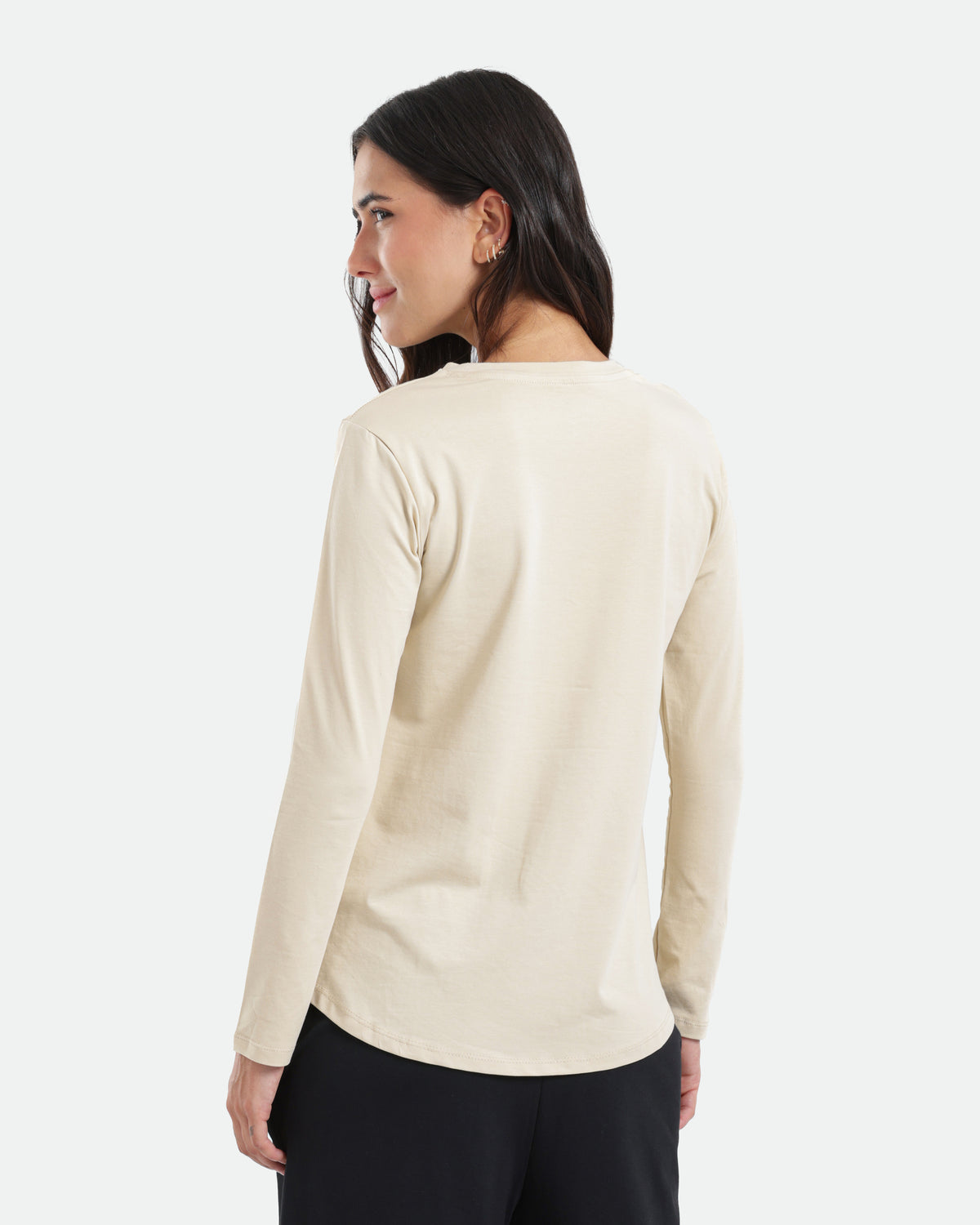Long-Sleeve Basic T-Shirt